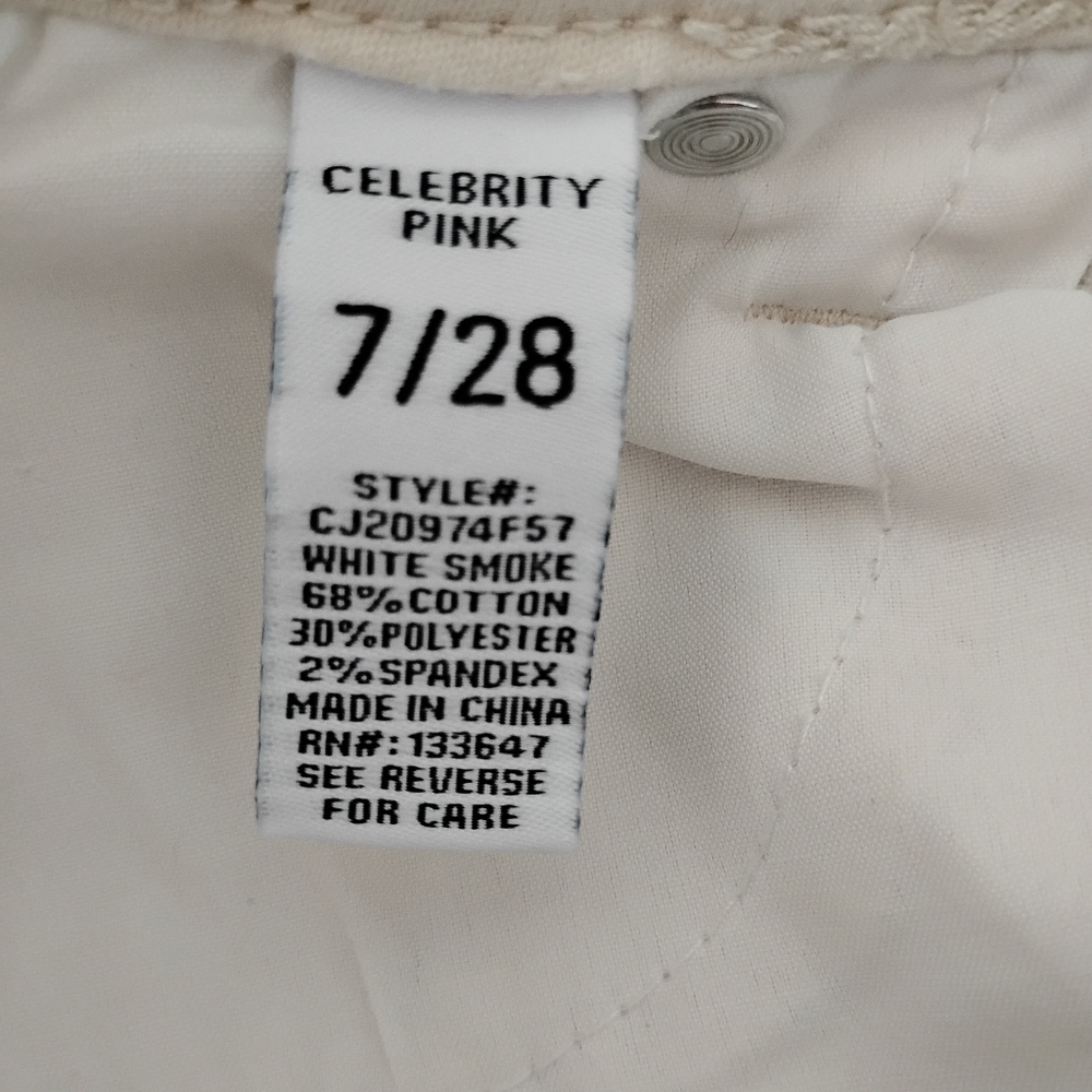 Celebrity Pink Women's White Jeans